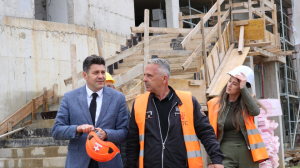 Direktor Fonda obišao radove na objektu „Centar – Ilijaš“
