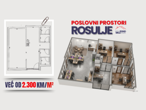 POSLOVNI PROSTORI U VOGOŠĆI – ROSULJE