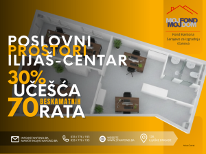 POSLOVNI PROSTORI – OBJEKAT „ CENTAR“, ILJAŠ