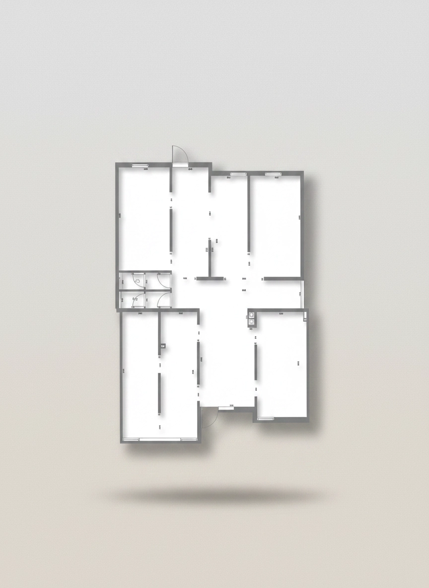 2d tlocrt vogosca precizno
